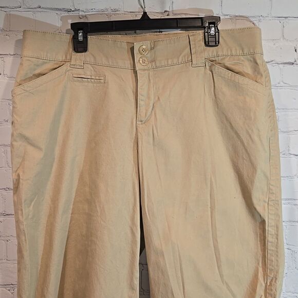 Lane Bryant khaki long length shorts size 18 - Picture 3 of 7